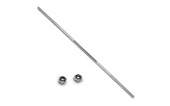 Гриф прямой хром. 1500мм 30мм замок кольцевая гайка Гриф прямой хром. 1500мм 30мм замок кольцевая гайка