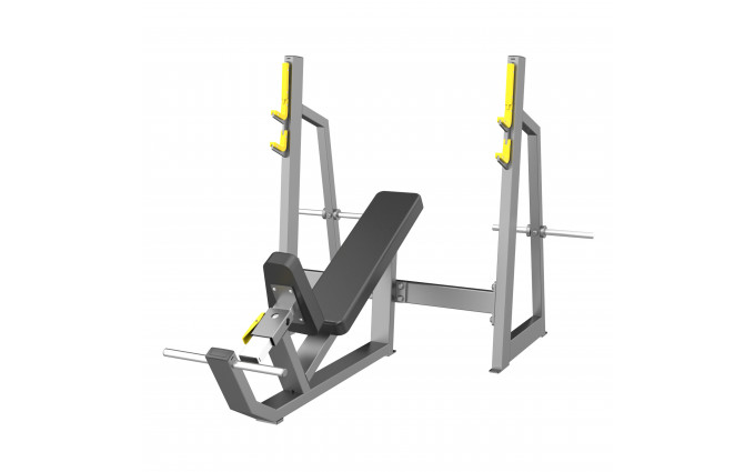 Скамья-стойка для жима под углом вверх (Olympic Bench Incline) Скамья-стойка для жима под углом вверх (Olympic Bench Incline)