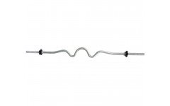 Гриф в-образный с замками, хромированный длина1200 мм Гриф в-образный с замками, хромированный длина1200 мм